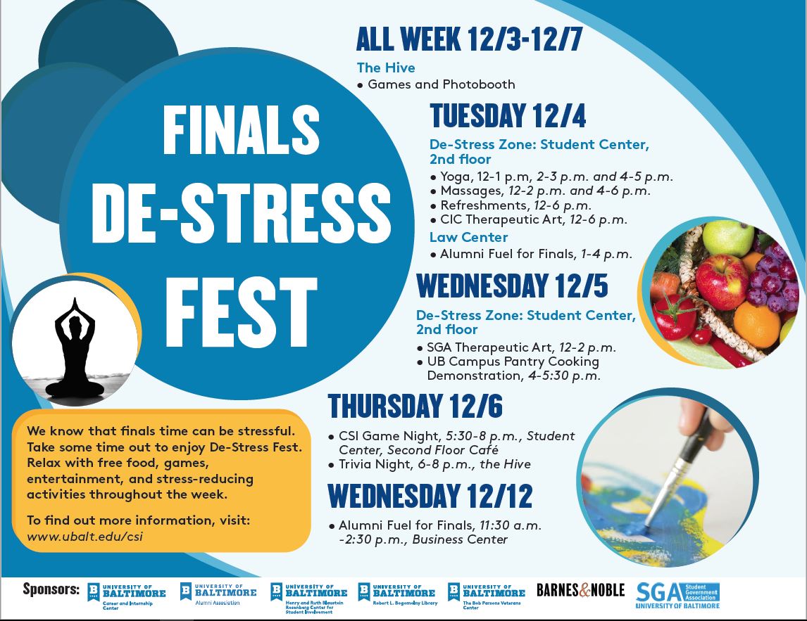 Finals De-Stress Fest